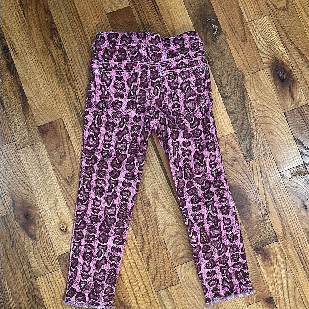Pink Leopard Print Leggings - Picture 4 of 6